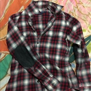 Polo Ralph Lauren sport flannel with elbow patches